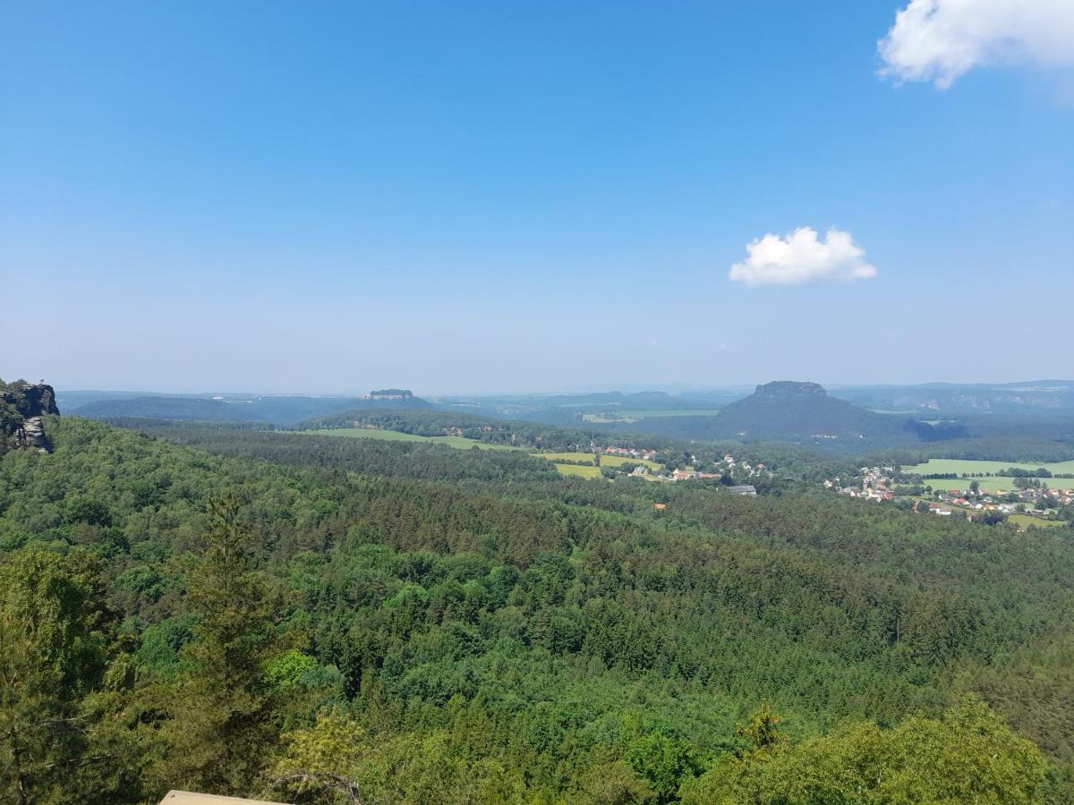 Schlummerfass An Der Bockmuehle Hohnstein Kültér fotó